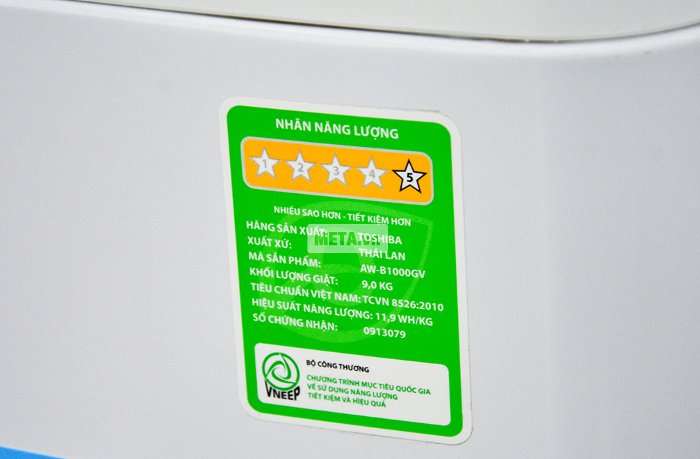 Nguồn gốc xuất xứ và bảo hành của máy giặt Toshiba B1000GV.