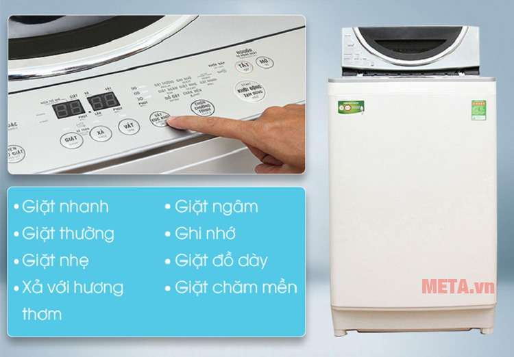 Chương trình của máy giặt Toshiba AW-DE1100GV 