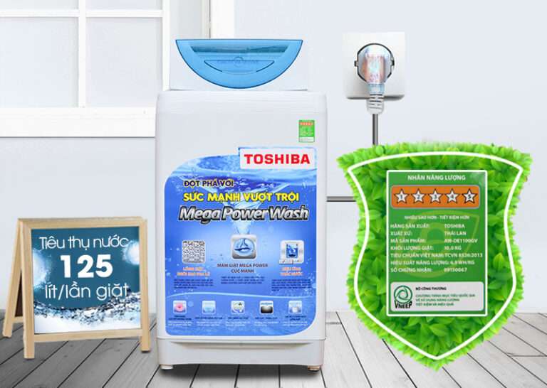 Hướng dẫn cách vệ sinh máy giặt Toshiba nhanh chóng