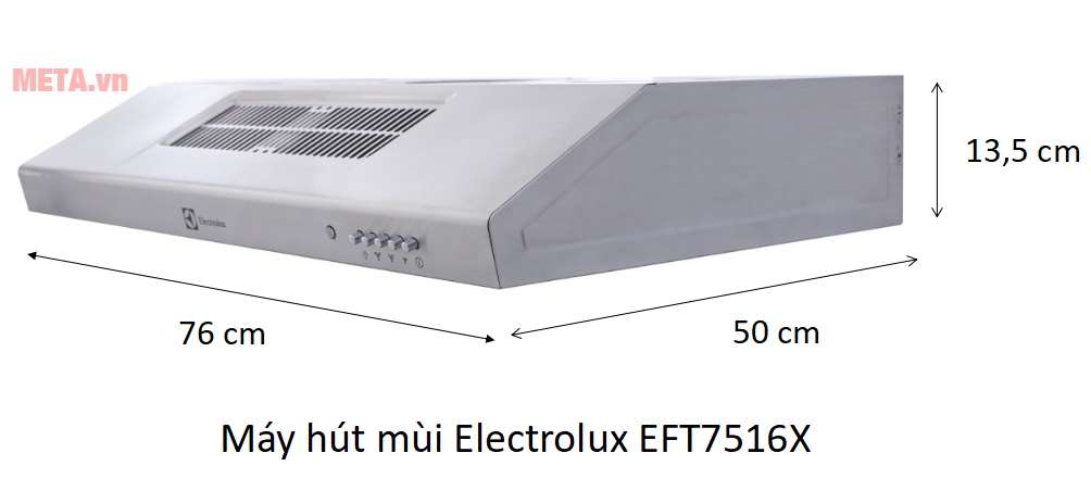 Máy hút mùi Electrolux EFT7516X