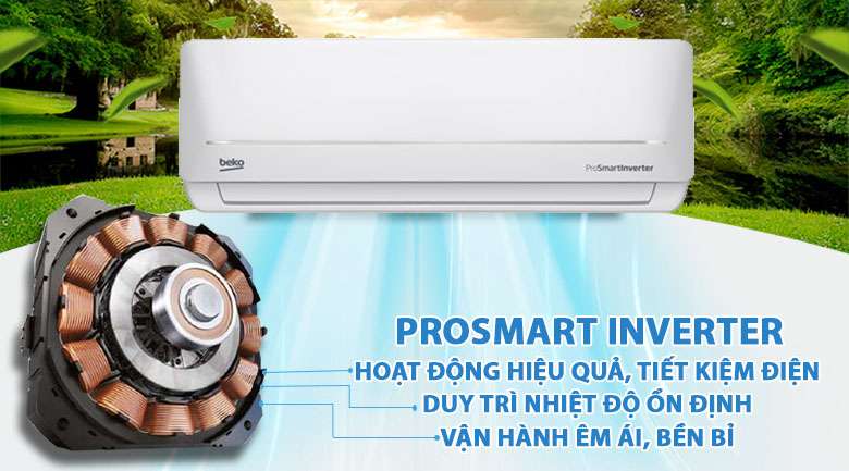ProSmart Inverter - Máy lạnh Beko Inverter 1 HP RSVC09VS