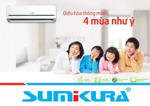 Máy lạnh sumikura bốn mùa như ý