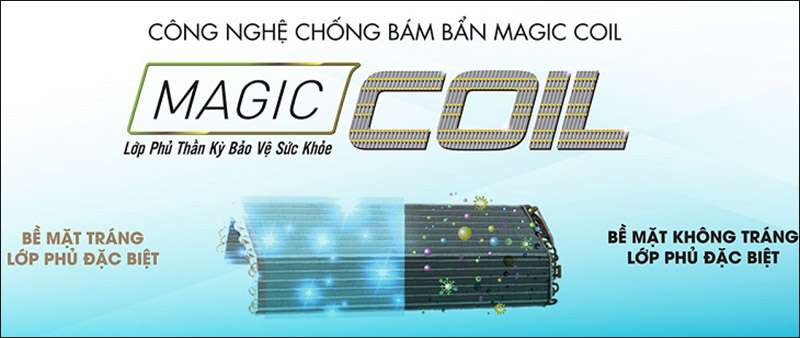 Chống bụi bẩn bằng màn phủ Magic Coil