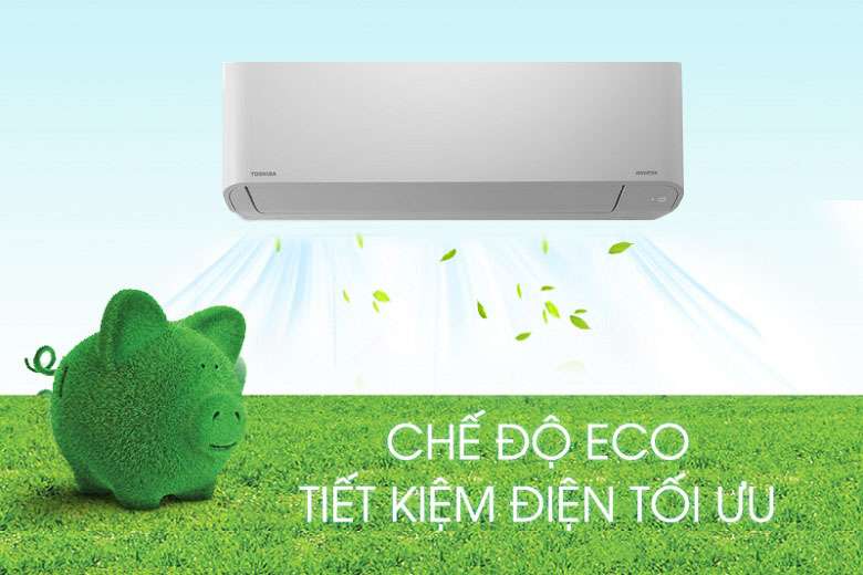 Tính năng Eco - Máy lạnh Toshiba 1.5 HP RAS-H13C1KCVG-V