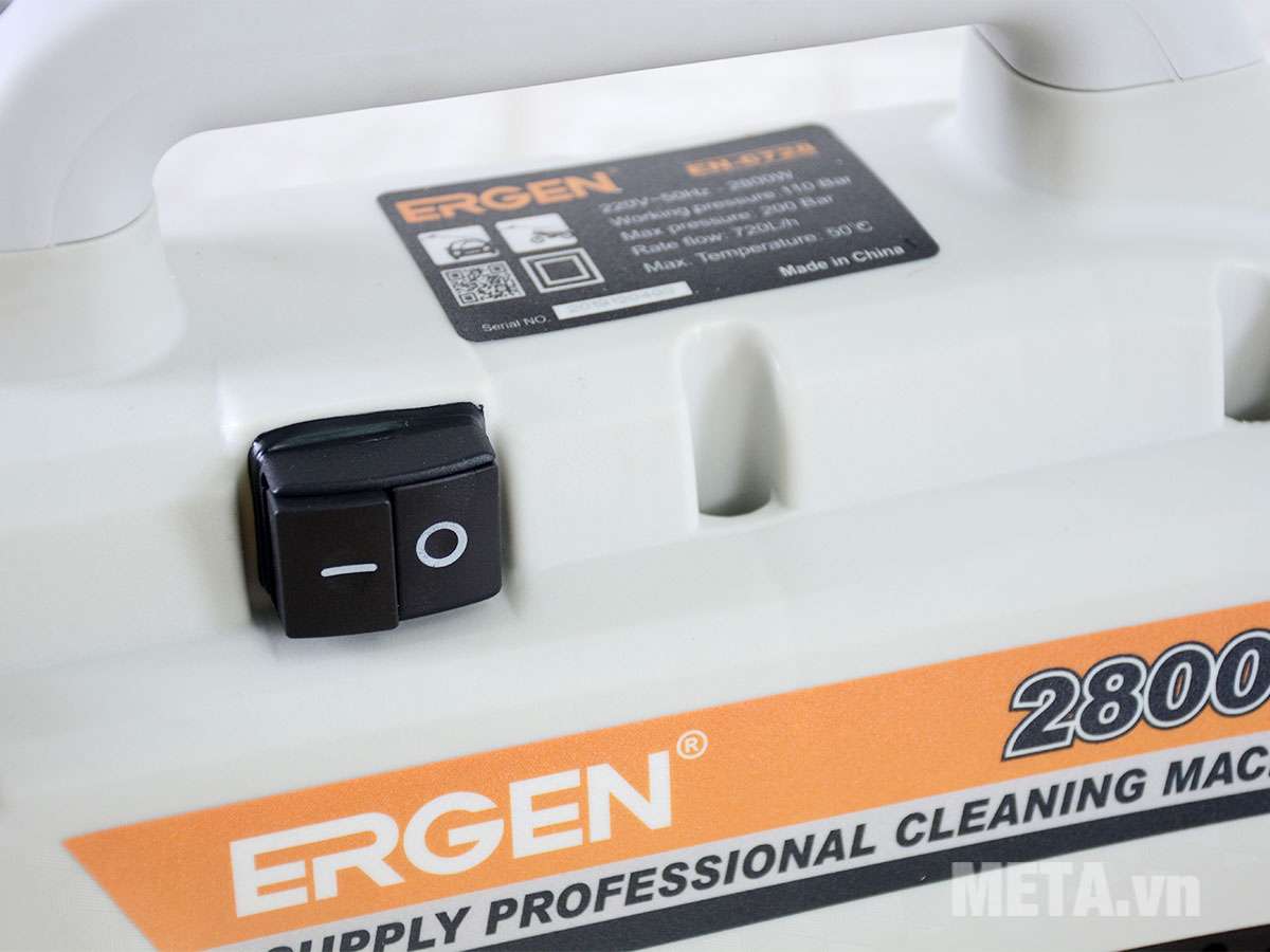 Máy rửa xe Ergen EN-6728 (có điều chỉnh áp lực) - Máy rửa xe điều chỉnh áp