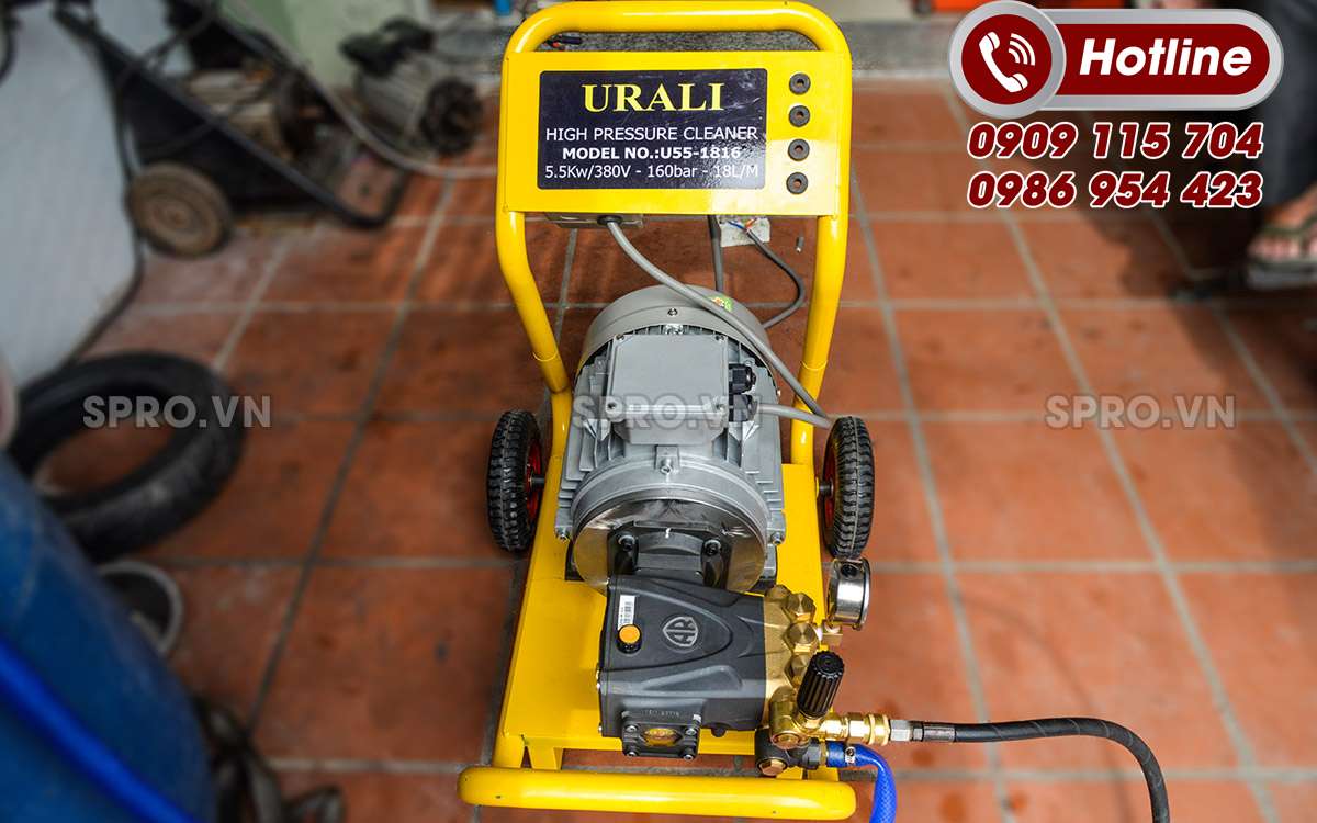 Máy rửa xe Urali - Italy | Máy rửa xe cao áp Italy
