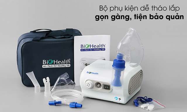 Máy xông khí dung Biohealth Neb Pro hoàn toàn không gây khó chịu cho người dùng.