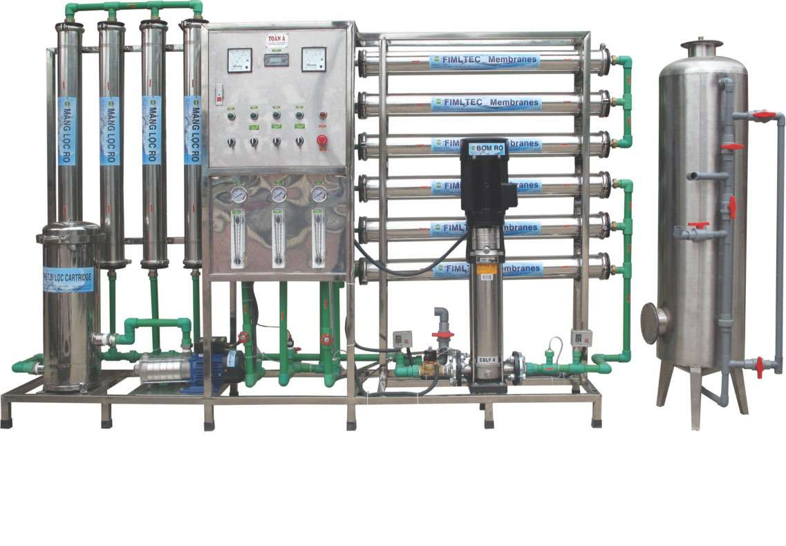 Thi công lắp đặt máy lọc nước công nghiệp cho trường học