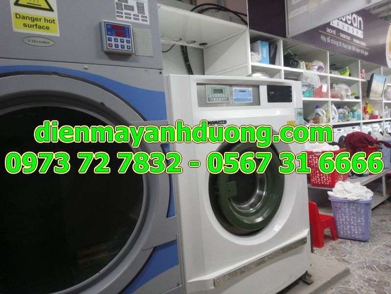 Tiệm giặt là công nghiệp dùng máy giặt công nghiệp nhật bãi tại hà nội