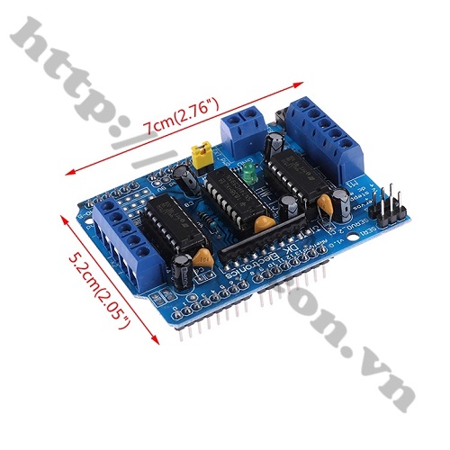 Mạch Điều Khiển Động Cơ Bước L293D Cho Arduino