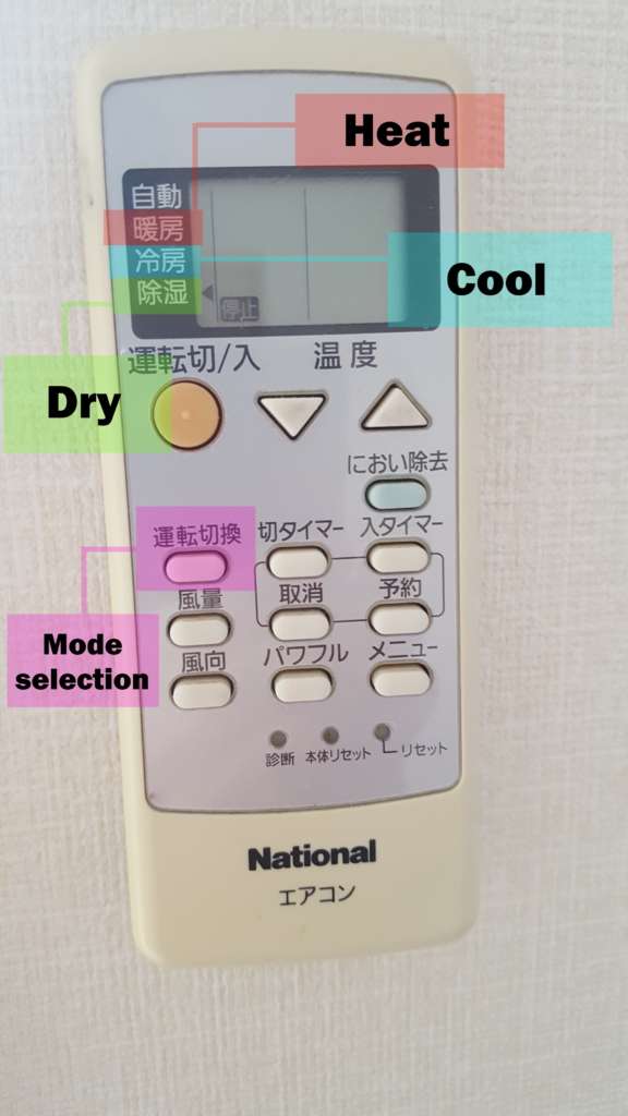 Hướng dẫn sử dụng điều khiển điều hòa ở Nhật Bản (với hình ảnh của 6 loại điều khiển) - tsunagu Local