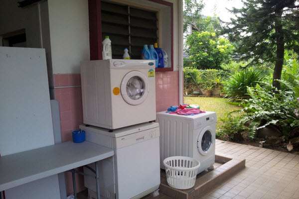 Nên đặt máy giặt ở đâu trong nhà thì hợp lý