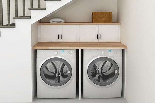 Nên đặt máy giặt ở đâu trong nhà thì hợp lý