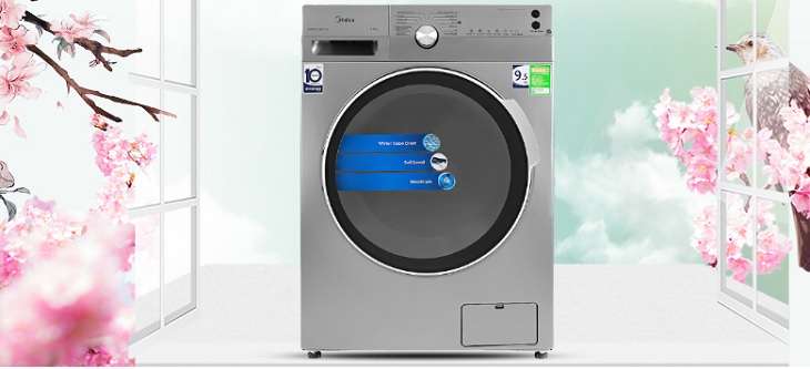 Máy giặt Midea Inverter 9.5 Kg MFK95-1401SK 