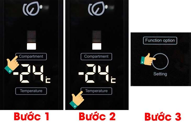 Cách điều chỉnh nhiệt độ tủ lạnh Aqua