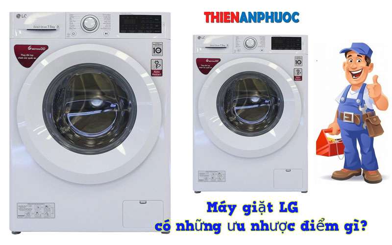 Những ưu nhược điểm của máy giặt LG