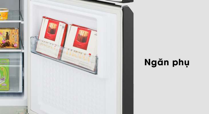 Đánh giá chi tiết tủ lạnh Panasonic NR-BC360QKVN - Ngăn phụ 