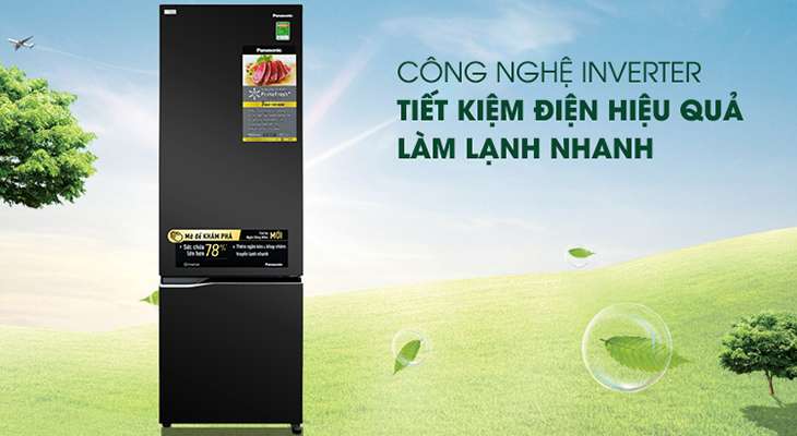 Đánh giá chi tiết tủ lạnh Panasonic NR-BC360QKVN - Inverter