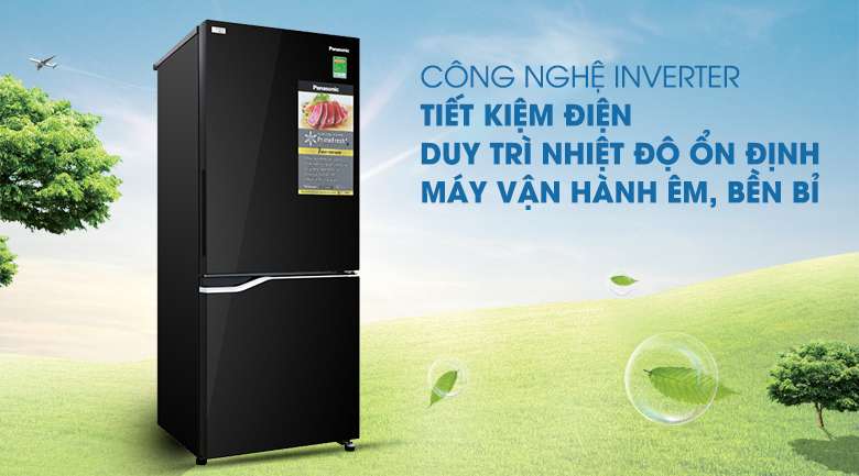 Công nghệ Inverter - Tủ lạnh Panasonic Inverter 255 lít NR-BV280GKVN