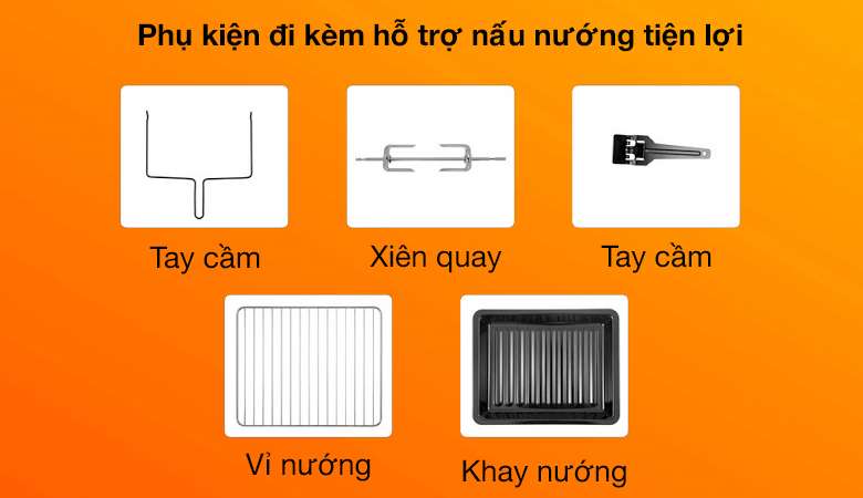 Phụ kiện - Lò nướng Galanz KWS1530LQ-D2 30 lít