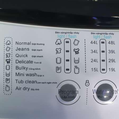 Cách sử dụng máy giặt Midea Mas-8001 hiệu quả tiết kiệm