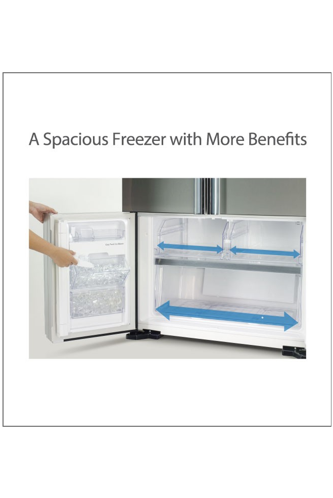 4 door french bottom freezer | Hitachi Cooling & Heating