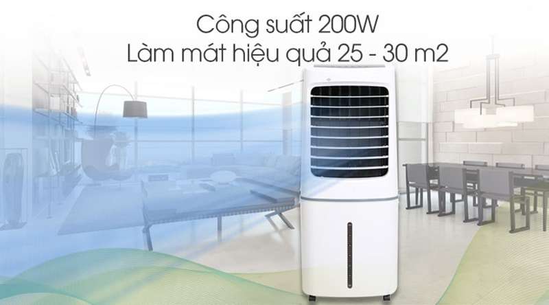 Công suất 200W - Máy làm mát không khí Midea AC200-17JR