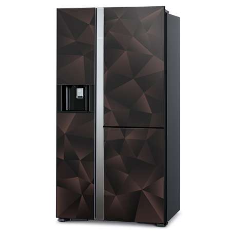 Tủ lạnh Hitachi R-FM800XAGGV9X(GBZ) side by side 3 cửa,say đá, ngăn chân không