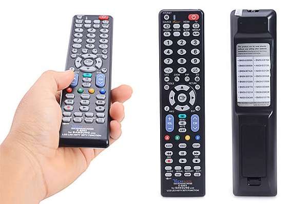 Mẫu remote tivi của Samsung