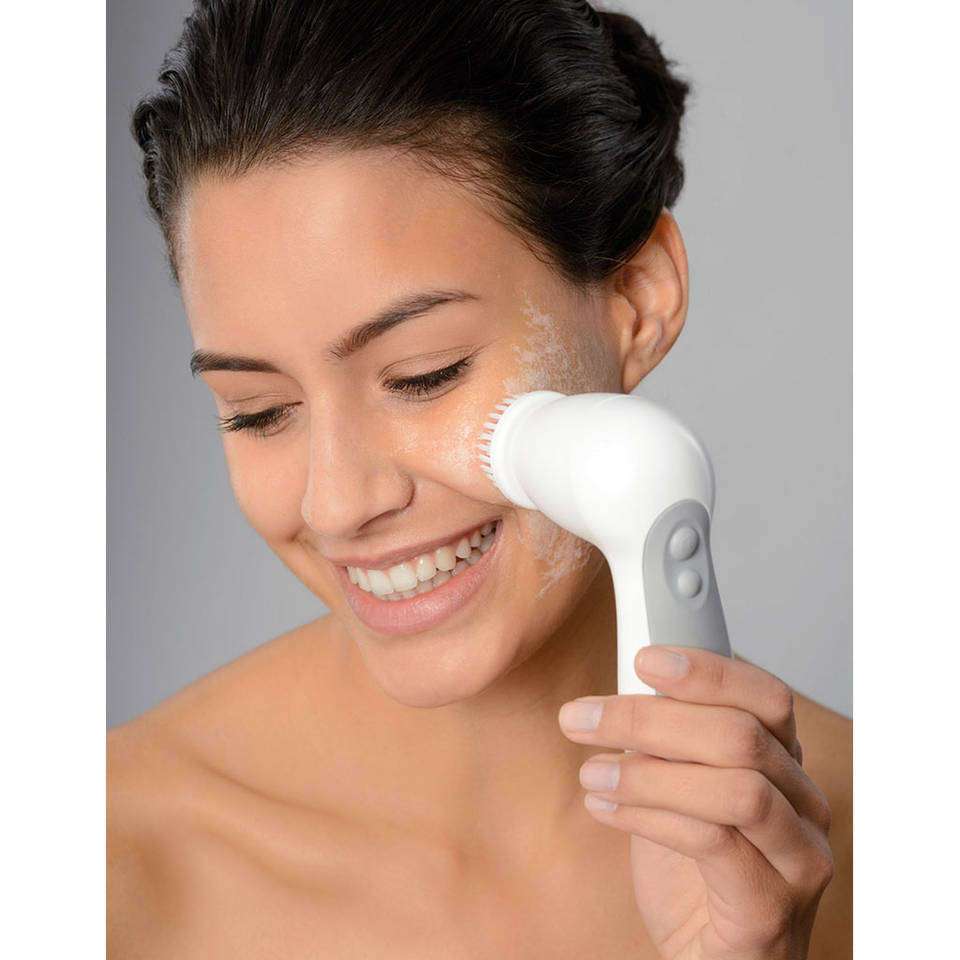 cách sử dụng máy rửa mặt silicone facial cleanser