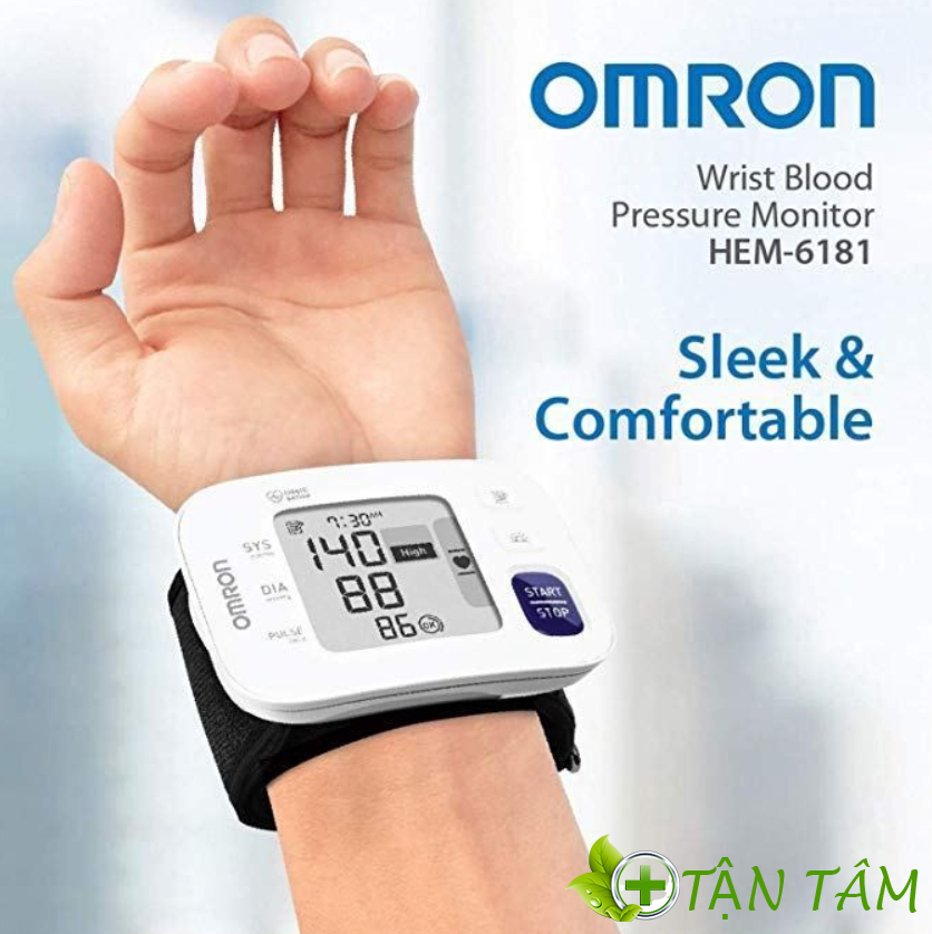 Máy đo huyết áp cổ tay Omron HEM – 6181: