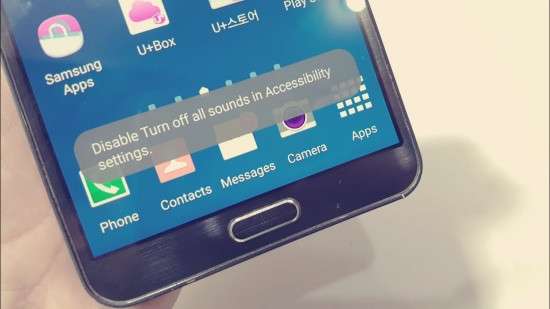 Samsung bị tắt tất cả âm thanh