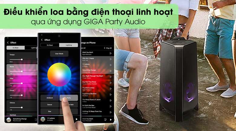 Loa Tháp Samsung MX-T50/XV - Giga Party Audio