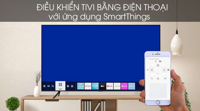 SmartThings - Smart Tivi QLED Samsung 4K 43 inch QA43Q60T