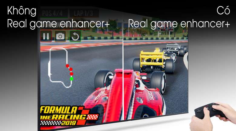 Real Game Enhancer+ - Smart Tivi QLED Samsung 4K 55 inch QA55Q70T