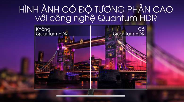 Quantum HDR - Smart Tivi QLED Samsung 4K 55 inch QA55Q70T