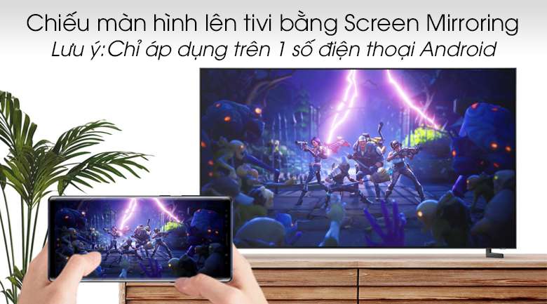 Smart Tivi QLED Samsung 8K 98 inch QA98Q900R - Screen Mirroring