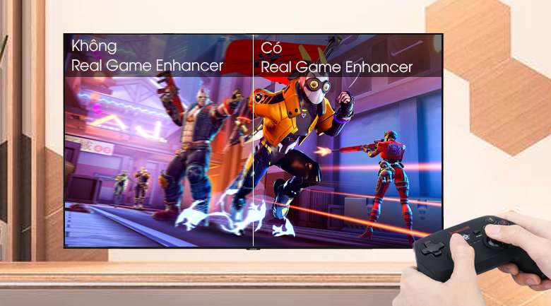 Real Game Enhancer - Tivi LED Samsung UA50TU8100
