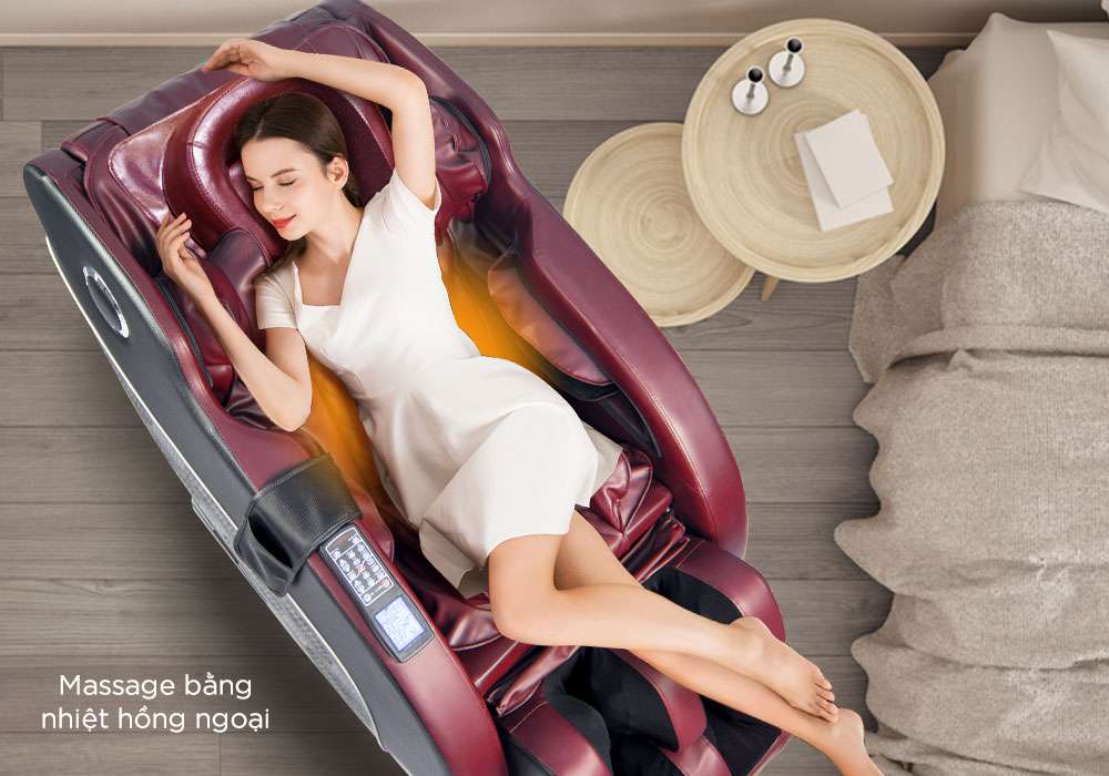 ghế massage MK-5200 nhiệt hồng ngoại