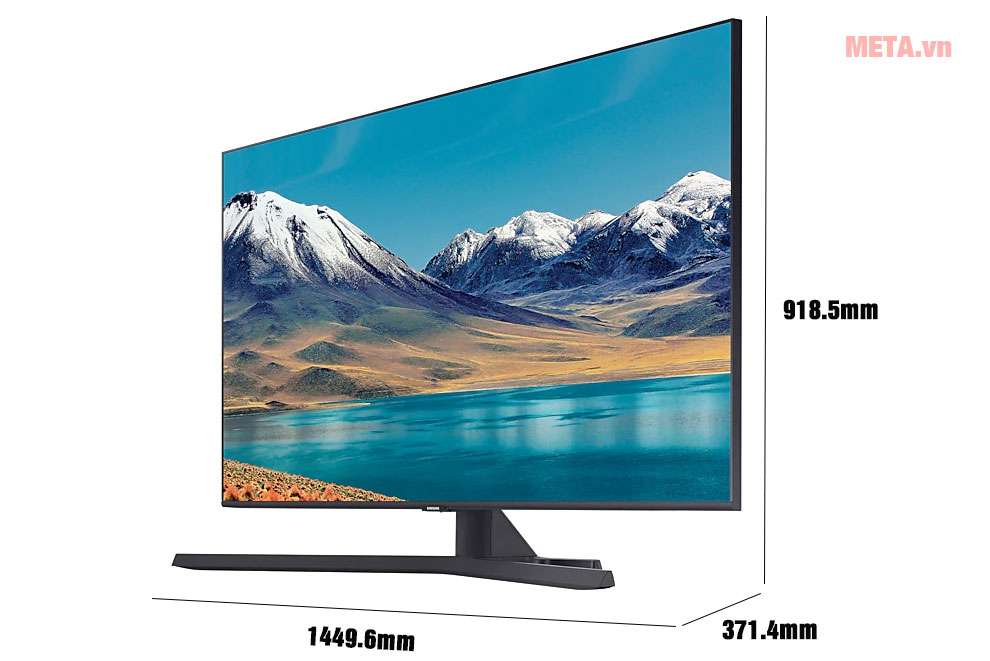 Kích thước TV 65 inch của Samsung, Sony, LG