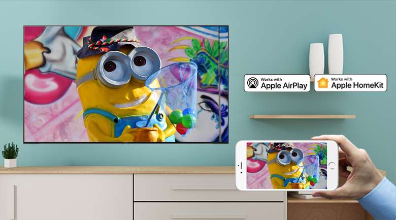 Android Tivi Sony 4K 65 inch KD-65X9500H - Chiếu màn hình điện thoại lên tivi dễ dàng