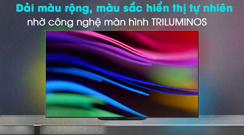 Android Tivi OLED Sony 4K 77 inch KD-77A9G - Màn hình chấm lượng tử TRILUMINOS Display