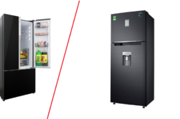 Tủ lạnh Panasonic NR-CY558GXV2 và Samsung RT46K6885BS/SV có gì giống, khác nhau?