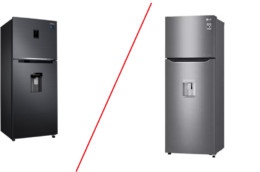 So sánh tủ lạnh Samsung inverter RT35K5982BS/SV và LG GN-D422PS