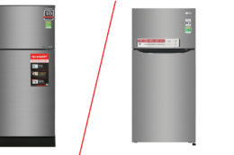 So sánh tủ lạnh Sharp SJ-X201E-SL và LG GN-M208PS