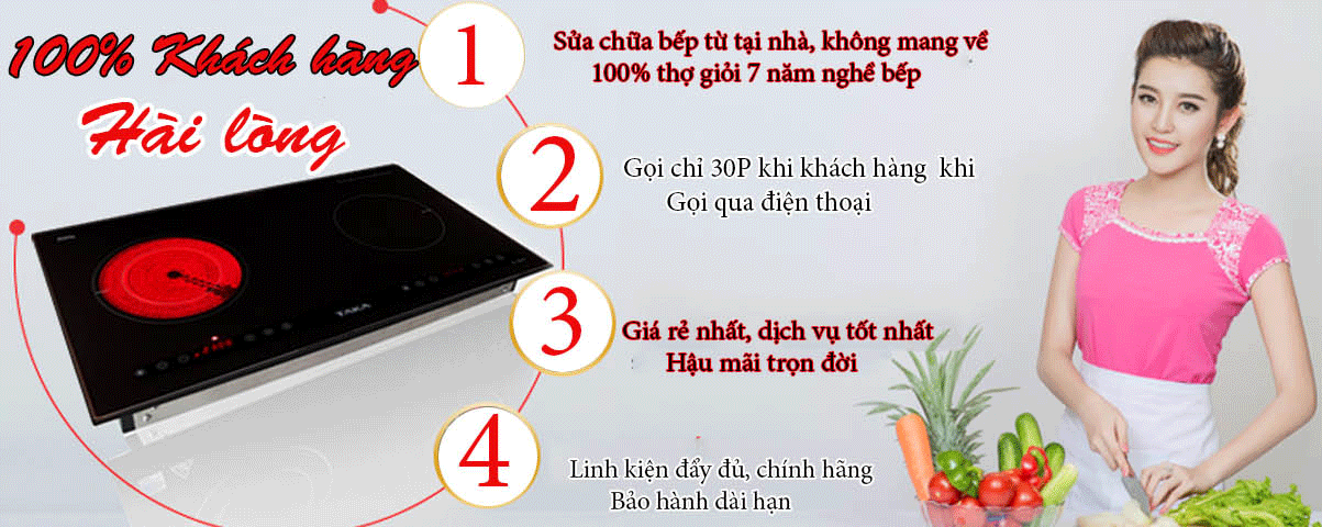 Sửa chữa bếp từ tại nhà tại Hà Nội
