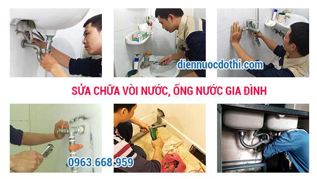 Sửa chữa điện nước tại Hà Nội 0963.668.959