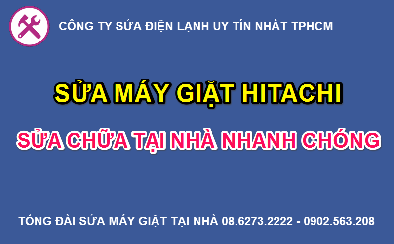 sua may giat hitachi