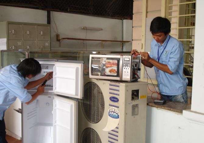 Sửa chữa tủ lạnh tại nhà tp Vinh, Nghệ An