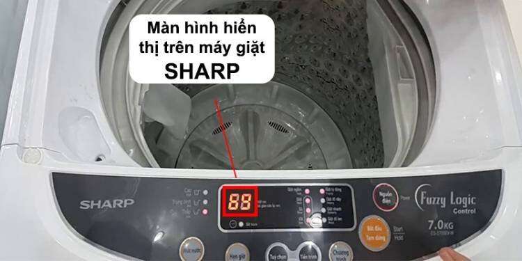 Máy giặt Sharp báo lỗi E2, E3, E4: Nguyên nhân và cách khắc phục chi tiết